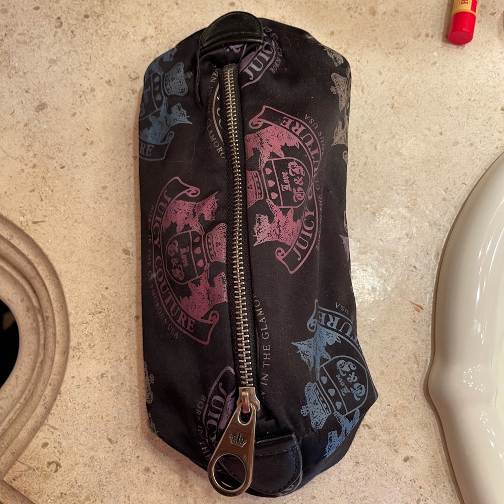 Juicy Couture Pouch, Case, Makeup Bag, Barrel bag